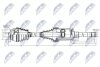 Приводной вал bmw xdrive 5 f10/ f11 09-,31607593044 NTY NPWBM030 (фото 5)