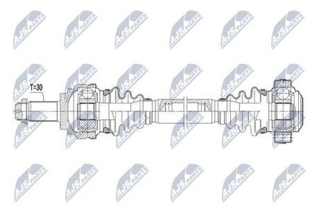 Bmw x1 полуось правая бмв x1 на BMW NTY NPWBM037