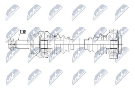 Bmw 123d полуось правая бмв 123d на Bmw NTY NPWBM043