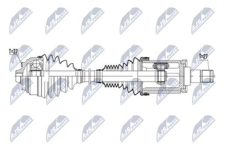 Bmw xdrive 5 gt f07 полуось левая бмв xdrive 5 gt f07 на BMW NTY NPWBM045