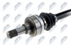 Bmw 116d,118d,120d полуось левая бмв 116d,118d,120d на BMW NTY NPWBM048 (фото 3)