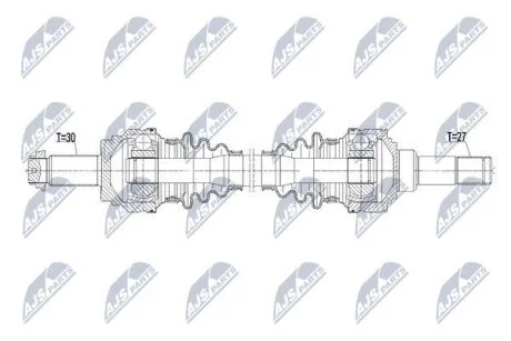 Bmw 5gt 520d полуось правая бмв 5gt 520d на BMW NTY NPWBM077