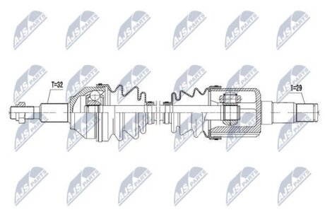 Dodge journey полуось левая додж джорни на DODGE,FIAT NTY NPWCH034
