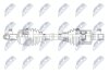 Приводной вал jeep renegade 1.4t 4wd 17-/ fiat 500x 4wd 15-, 71796634 NTY NPWCH042 (фото 1)