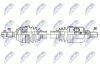 Citroen c4 полуось левая ситроен с4 на CITROEN,PEUGEOT NTY NPWCT053 (фото 4)