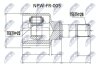 Внутренний шрус ford focus11.8di 2.0 9804,1322224 NTY NPW-FR-005 (фото 1)