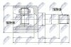 Ford focus ii шарнир равных угловых скоростей левый форд фокус іі на FORD NTY NPW-FR-036 (фото 1)