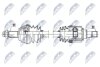 Ford fiesta полуось левая форд фиеста на FORD NTY NPWFR079 (фото 4)