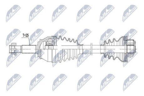 PрЭOЧ NAPиDOWA FIAT DOBLO 1.3JTD 05-, 1.9JTD 03- /PRAWA/ NTY NPWFT023