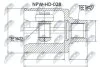 Honda civic uk шарнир равных угловых скоростей левый хонда сивик uk на HONDA NTY NPW-HD-028 (фото 1)