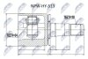 Внутренний шрус hyundai terracan 01,51611h1000 NTY NPWHY513 (фото 1)