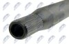 Полуось задняя левая mercedes sprinter 906/907 06-,vw crafter 06-, 9063502410 NTY NPWME014W (фото 2)