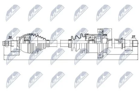 Mercedes a/b klasa 180/200 cdi полуось правая мерседес a/b класса 180/200 cdi на MERCEDESBENZ NTY NPWME028