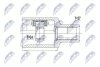 Mercedes w205/s205/c205 шарнир равных угловых скоростей левый мерседес w205/s205/c205 NTY NPWME087 (фото 1)