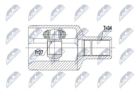 Mercedes c280 шарнир равных угловых скоростей левый мерседес c280 NTY NPWME093