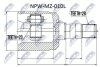 Mazda 626 ge шарнир равных угловых скоростей левый мазда 626 ge на MAZDA NTY NPW-MZ-010L (фото 1)