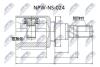 ШРКШ внутр. Nissan Navara, Np300 Navara, Pathfinder III 2.5D 11.01- NTY NPWNS024 (фото 1)