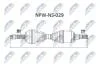 Піввісь NTY NPW-NS-029 (фото 3)