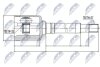 Внутренний шрус nissan qashqai 2.0i 2wd 0613,39771jd22c NTY NPW-NS-033 (фото 1)