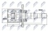 Внутренний шрус nissan qashqai 2wd 1.6dci 11 2.0dci 07,391000606r NTY NPWNS045 (фото 1)