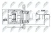 Внутренний шрус nissan qashqai 2wd 1.6dci 11 2.0dci 07,391000606r NTY NPWNS045 (фото 1)