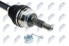 Nissan qashqai 1.2 полуось левая нисан кашкай 1.2 на NISSAN NTY NPWNS072 (фото 3)