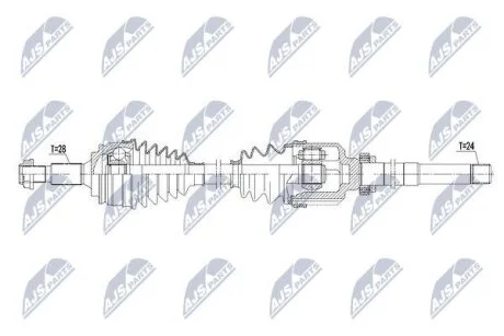 Приводной вал NTY NPWPE017