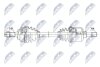 Peugeot 206 полуось левая пежо 206 NTY NPWPE025 (фото 1)