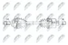 Peugeot 206 полуось левая пежо 206 NTY NPWPE025 (фото 1)