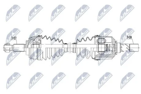 Приводной вал NTY NPWRE083