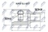 Suzuki liana rh413/416/418 шарнир равных угловых скоростей правый сузуки лиана rh413/416/418 на SUZ NTY NPWSU007 (фото 1)