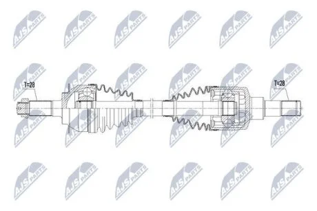 Приводний вал NTY NPWSU019