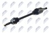 Приводной вал (полуось) toyota avensis t25 1 8 0308,4342005240 NTY NPWTY060 (фото 1)