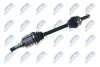 Приводной вал (полуось) toyota avensis t25 1 8 0308,4342005240 NTY NPWTY060 (фото 2)