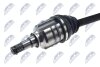 Приводной вал (полуось) toyota avensis t25 1 8 0308,4342005240 NTY NPWTY060 (фото 3)