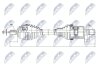 Volvo v40 полуось левая вольво v40 NTY NPWVV031 (фото 1)