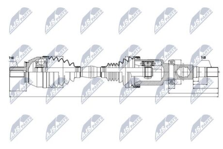 Приводной вал на Volvo NTY NPWVV034