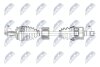 Приводной вал volvo s80 2.0/45384,30735348 NTY NPWVV037 (фото 1)