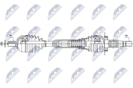 Volvo 2wd xc60 полуось правая вольво 2wd xc60 на VOLVO NTY NPWVV057