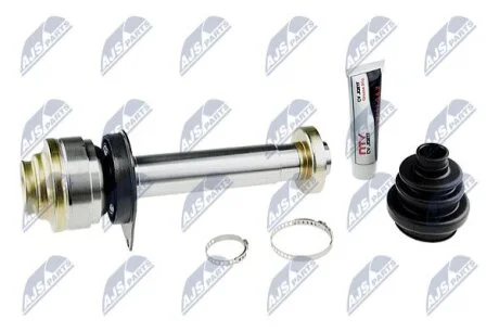 Шарнир равных угловых скоростей правый 28/44,5мм/26 l=324мм vw t5,t6, 7e0498104c NTY NPWVW051