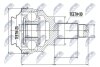 Bmw x-5 e53 шарнир равных угловых скоростей бмв x-5 e53 на BMW NTY NPZBM002 (фото 1)