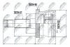 Шарнир равных угловых скоростей 32/65,4mm/27/85mm jeep cherokee 97-01, 05012456ac NTY NPZCH009 (фото 1)