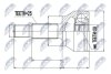 Ford fiesta v шарнир равных угловых скоростей форд фиеста v на FORD,MAZDA NTY NPZ-FR-013 (фото 1)