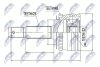 Hyundai accent mc шарнир равных угловых скоростей хюндай акцент mc NTY NPZ-HY-544 (фото 1)