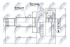 Kia ceed шарнир равных угловых скоростей киа сид NTY NPZ-KA-308 (фото 1)