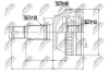 Land rover freelander mk1 шарнир равных угловых скоростей ленд ровер фриландер mk1 на LANDROVER NTY NPZLR009 (фото 1)
