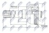 Land rover defender 2.4d шарнир равных угловых скоростей ленд ровер дефендер 2.4d NTY NPZ-LR-011 (фото 1)