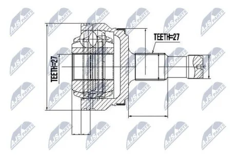 Mercedes e -klasa 212 шарнир равных угловых скоростей мерседес e -класса 212 на MERCEDESBENZ NTY NPZME017