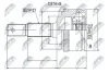 Nissan primera шарнир равных угловых скоростей нисан примьера на NISSAN NTY NPZ-NS-059 (фото 1)