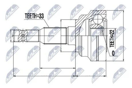 Opel astra g шарнир равных угловых скоростей опель астра g на OPEL NTY NPZPL010